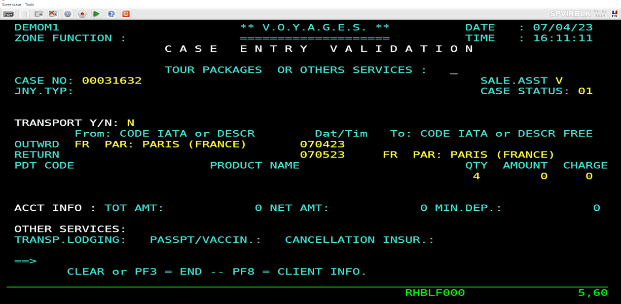 modernize mainframe UI with Virtel Screen Redesigner, after